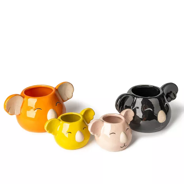 Koalaformade keramiska ljusstakar Koalaformade keramiska ljusstakar