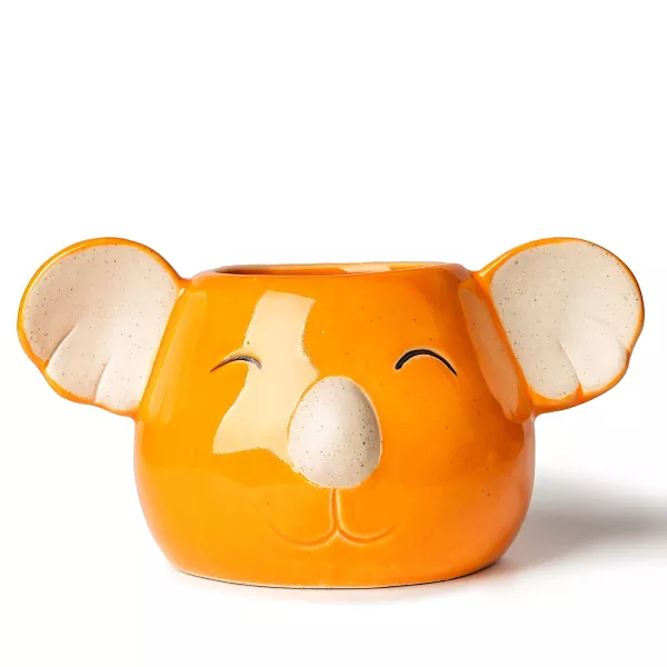 Koalaformade keramiska ljusstakar