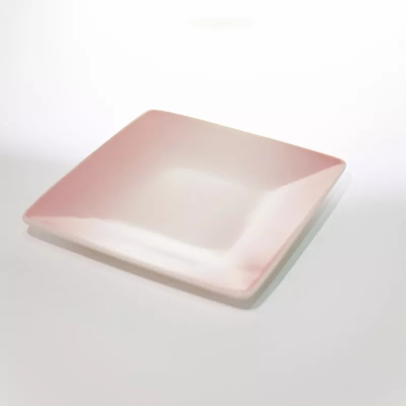 Minimalistisk Square Ombre Keramisk Mini tallrik